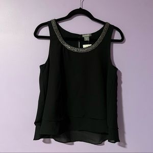 Angie Embellished Tank Top Blouse